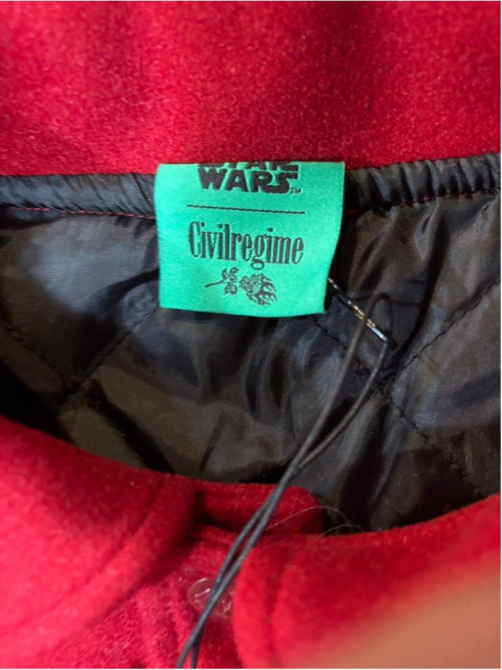 Civil Regime x Star Wars “Blooming Through Chaos” Varsity Jacket Medium - Picture 7 of 8